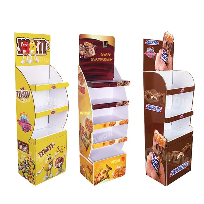 Cardboard Display Stand For Chocolate