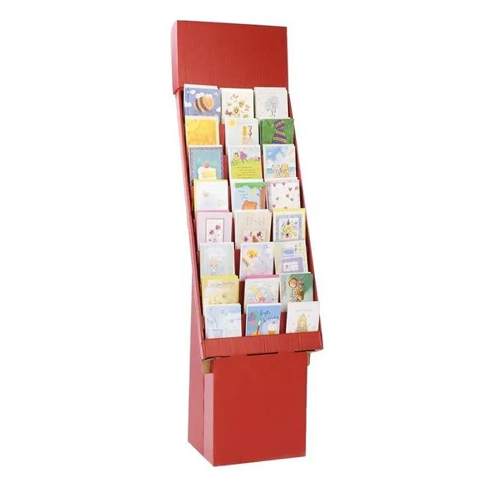 Beautiful Book Cardboard Display Rack