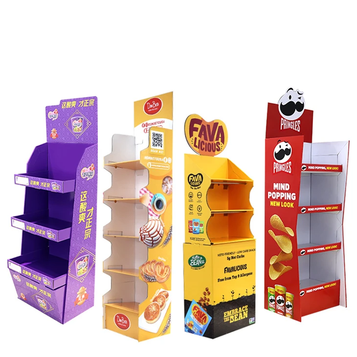 Custom POS POP Cardboard Display Stands